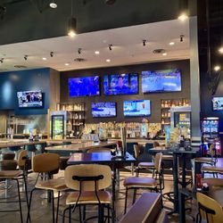 Buffalo Wild Wings - The bar area