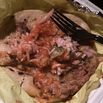 La Esperanza Restaurant - Pupusa Revuelta (Mixed) I dug into it before the picture lol - Bakeries Near Me - Long Beach, California La Esperanza Restaurant - Pupusa Revuelta (Mixed) I dug into it before the picture lol - Bakeries Near Me - Long Beach, California