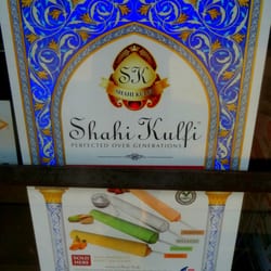 International Foods and Spices - Sign promoting Shahi Kulfi