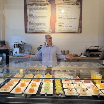 Bella Cafe - Pastries and our wonderful host! - Coffee & Tea Near Me - San Francisco, California