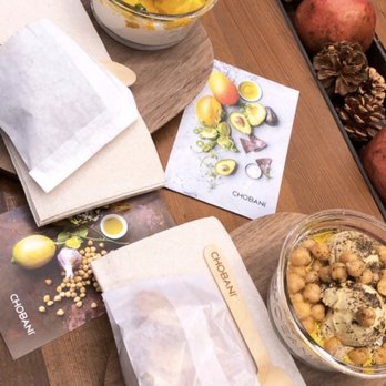Chobani - Mango and Avocado, Hummus and Zaatar - Coffee & Tea Near Me - New York, New York