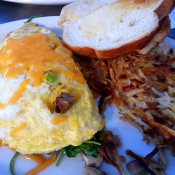 Nick's Cafe - Spring street omelette,  super awesomeness! - Diners Near Me - Los Angeles, California