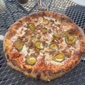 Crozet Pizza - Small 12" cherry peppers & sausage - Pizza Near Me - Crozet, Virginia Crozet Pizza - Small 12" cherry peppers & sausage - Pizza Near Me - Crozet, Virginia