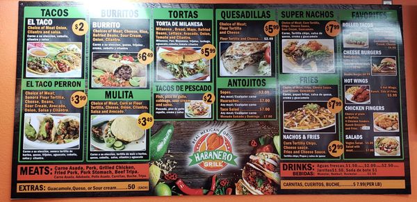 Menu photo 7 Habanero Grill Las Vegas, NV Menu photo 7 Habanero Grill Las Vegas, NV