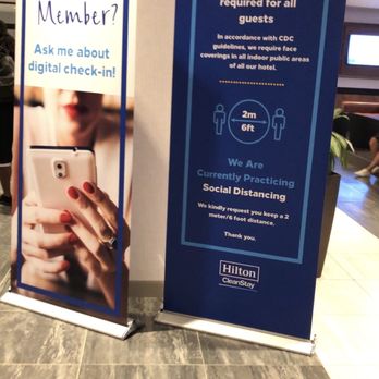 Hilton - Social distancing and face masks - Hotels Near Me - Atlanta, Georgia