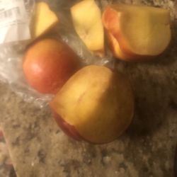 Rotted nectarines at $3 a pound