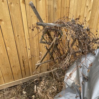 Peerless Fence - A trellis destroyed. - Fences & Gates Near Me - Melrose Park, Illinois