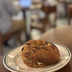 Good Stuff Coffeehouse - Cinnamon Raison Bagel