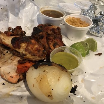 Pollos Asados La Silla - No. 1 to go (chicken, rice, beans, tortillas for two) - Mexican Near Me - Houston, Texas Pollos Asados La Silla - No. 1 to go (chicken, rice, beans, tortillas for two) - Mexican Near Me - Houston, Texas