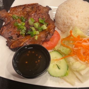 The Pho - Pork Chop Rice Plate / Com Suon Heo Nuong - Vietnamese Near Me - Stockton, California