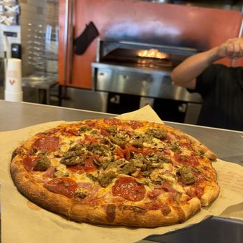Blaze Pizza - Carnivore pizza - Salad Near Me - Monrovia, California