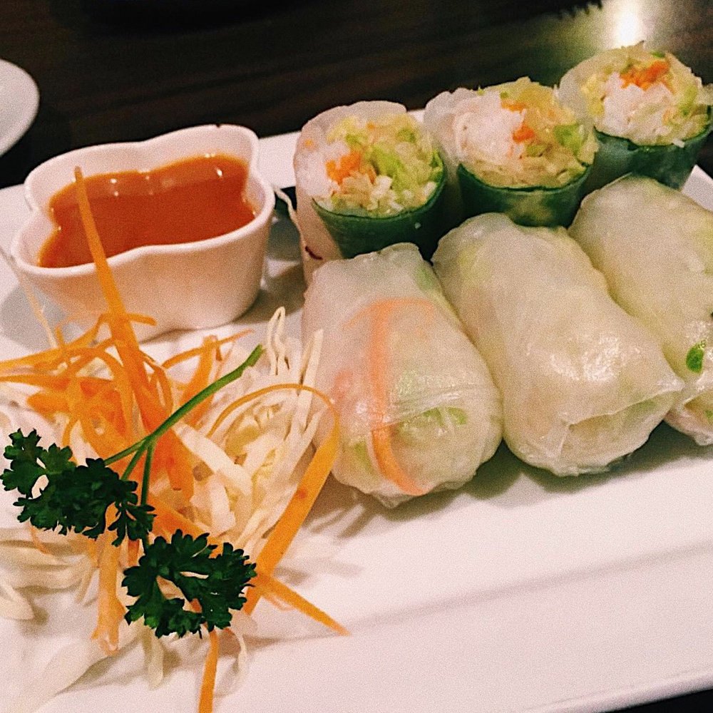 Ginger Thai Cuisine - Fresh Salad Rolls - Thai Near Me - Dallas, Texas