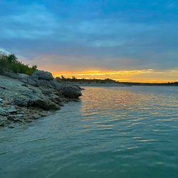 Lake Georgetown - Beautiful sunset.