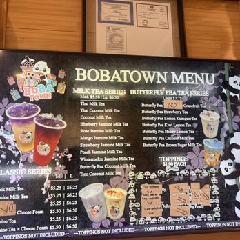 Boba Town - Bubble Tea Near Me - Oakbrook Terrace, Illinois
