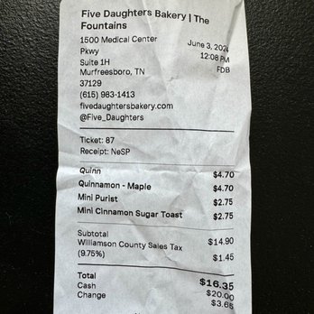 FIVE DAUGHTERS BAKERY - Updated February 2026 - 41 Photos & 10 Reviews