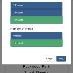 Rockwood Golf Course