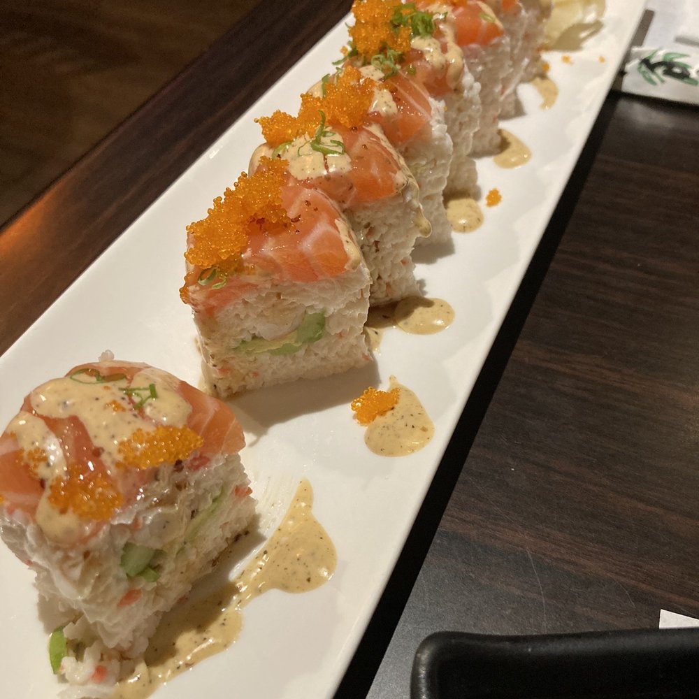 Kiku Sushi - F7. Honeymoon Roll - Japanese Near Me - Monrovia, California Kiku Sushi - F7. Honeymoon Roll - Japanese Near Me - Monrovia, California