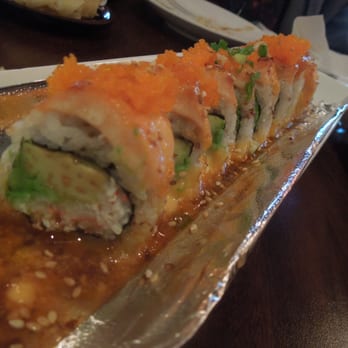 Mama M Sushi - Baked Salmon Roll - Japanese Near Me - Pasadena, California Mama M Sushi - Baked Salmon Roll - Japanese Near Me - Pasadena, California