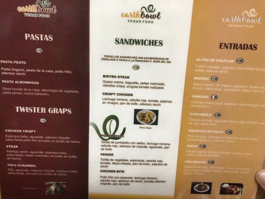 Menu photo 6 Earthbowl Tijuana, BCN