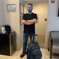 Photo of Manhattan Lasik Center - New York - New York, NY, US. Christopher drove all the way from New Hampshire to get SMILE at the most experienced SMILE center in the nation!