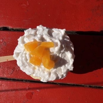 Wailua Shave Ice - Orange and cream shaved ice topped with orange pieces - Shaved Ice Near Me - Kapaa, Hawaii Wailua Shave Ice - Orange and cream shaved ice topped with orange pieces - Shaved Ice Near Me - Kapaa, Hawaii