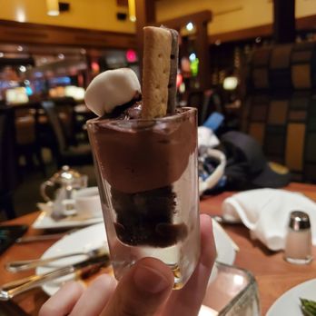 Seasons 52 - Snores chocolate cup - New American Near Me - Plano, Texas Seasons 52 - Snores chocolate cup - New American Near Me - Plano, Texas