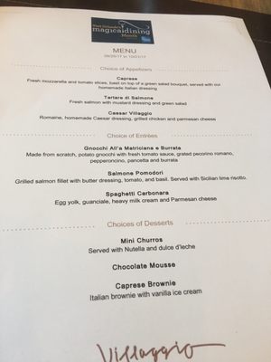 Menu photo 1 Villaggio Restaurant Kissimmee, FL Menu photo 1 Villaggio Restaurant Kissimmee, FL