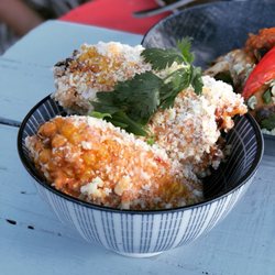 Olè - Elotes! Soooo yum @thinksweet_eats