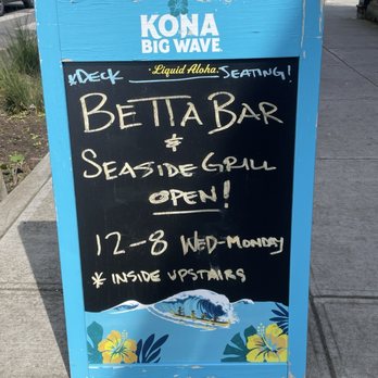 Betta Bar And Seaside Grill - Sign - Seafood Near Me - Port Townsend, Washington
