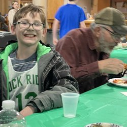Virginia Elks Club - Liam enjoying the festivities