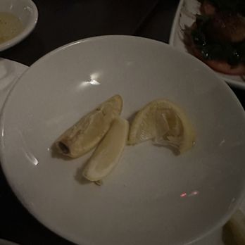 Orzo Trattoria - The lemon wedges they gave us!!! - Italian Near Me - North Andover, Massachusetts Orzo Trattoria - The lemon wedges they gave us!!! - Italian Near Me - North Andover, Massachusetts