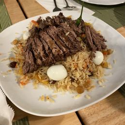 Meat and Rice Pilaf