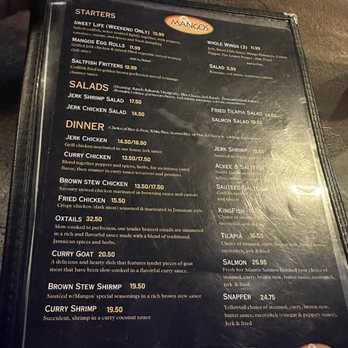 Mangos Caribbean Restaurant - Marietta - Menu - Caribbean Near Me - Marietta, Georgia