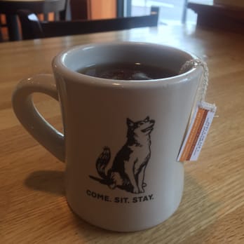Dog Lane Cafe - Mighty Leaf Organic African Nectar herbal tea, in the signature Dog Lane Cafe mug - Breakfast & Brunch Near Me - Storrs, Connecticut