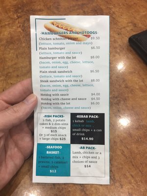 Menu photo 1 TJ's Takeaway Ethelton, SA Menu photo 1 TJ's Takeaway Ethelton, SA