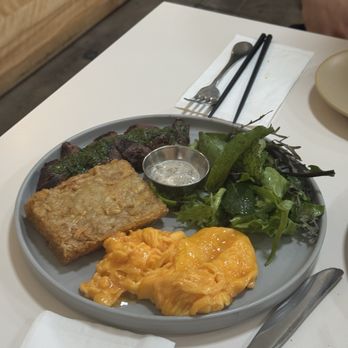 Yang’s Kitchen - Grass-fed Steak Breakfast Plate - Asian Fusion Near Me - Alhambra, California Yang’s Kitchen - Grass-fed Steak Breakfast Plate - Asian Fusion Near Me - Alhambra, California