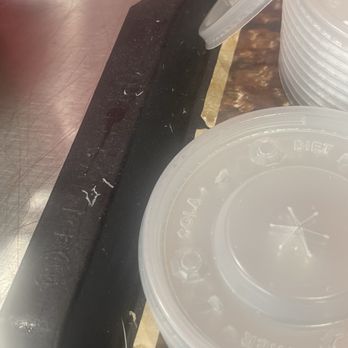 Burger King - Tray the lids are sitting on - Burgers Near Me - Goose Creek, South Carolina
