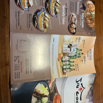Jin Cook - Menu - Korean Near Me - Buena Park, California