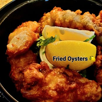Go Fish - Freshly fried plump oysters - 12/17/2023 - Fish & Chips Near Me - Scarsdale, New York