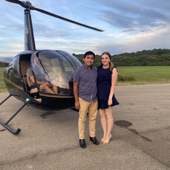 Stratus Helicopters - Before the flight taken by staff - Tours Near Me - Cincinnati, Ohio