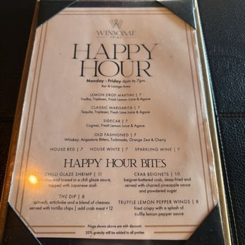 Winsome Prime - Happy hour menu! - Steakhouses Near Me - Houston, Texas Winsome Prime - Happy hour menu! - Steakhouses Near Me - Houston, Texas