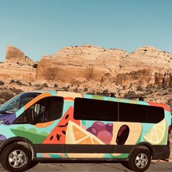Escape Campervans - Fruit Salad in Canyonlands