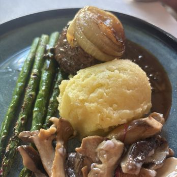 Kamuela Provision Company - Filet Mignon with my mushrooms - Wine Bars Near Me - Waikoloa, Hawaii Kamuela Provision Company - Filet Mignon with my mushrooms - Wine Bars Near Me - Waikoloa, Hawaii