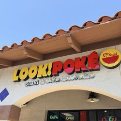 LOOK!POKE - Front sign