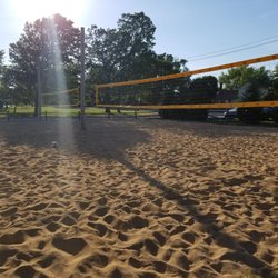 The Outpost - Beach volleyball court.