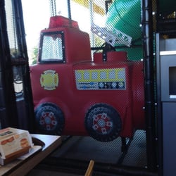 McDonald's - Firetruck!!! = little boy heaven