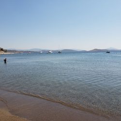 Camel Beach - Water is about three feet for 100 meters and you can see the bottom even at depths of 10+ feet.