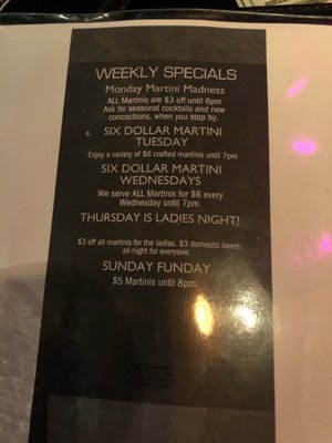 Menu photo 6 Jojo's Martini Lounge Wauwatosa, WI Menu photo 6 Jojo's Martini Lounge Wauwatosa, WI