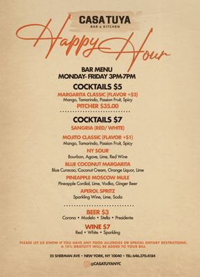 Menu photo 7 Casa Tuya New York, NY Menu photo 7 Casa Tuya New York, NY