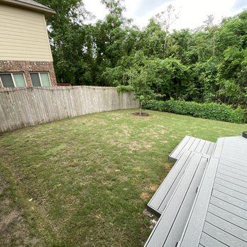 Elements Lawn & Landscape - Back yard BEFORE using Elements. - Landscaping Near Me - Austin, Texas